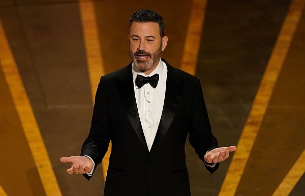 Komiker Jimmy Kimmel moderiert die Oscar-Verleihung. - © Chris Pizzello/Invision/AP