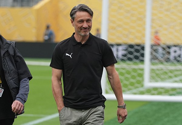 Trainer Niko Kovac blieb trotz des schlechten Spiels seines Teams gelassen. - © Frank Franklin II/AP/dpa