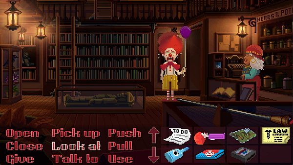 Spannend und witzig: In «Thimbleweed Park» müssen zwei FBI-Agenten einen Mordfall lösen. - © Terrible Toybox/dpa-tmn