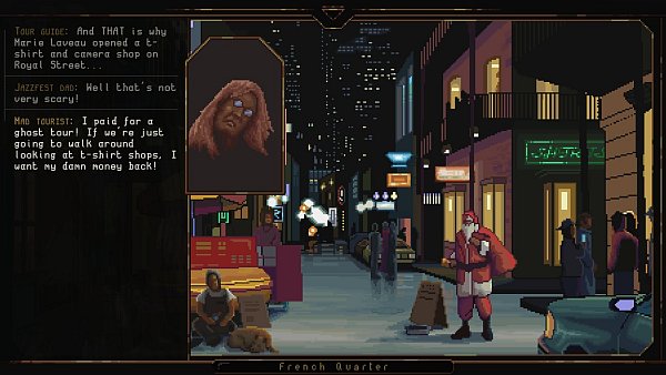 Das French Quarter in New Orleans darf im Lousiana-Game «Norco» natürlich nicht fehlen. - © Geography of Robots/Raw Fury/dpa-tmn