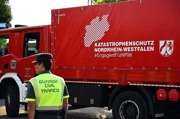 Neben Deutschland leisten auch andere Länder Europas Unterstützung. - © Sven Kaeuler/dpa