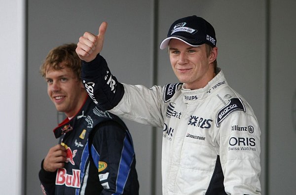 Erst Pole, dann kein neuer Vertrag: Hülkenbergs Karriere nahm viele Wendungen. - © picture alliance / dpa