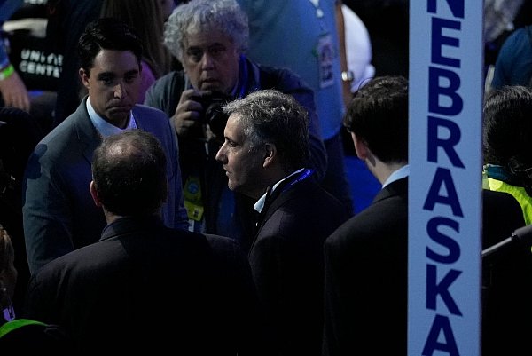 Michael Cohen ist während der Democratic National Convention zu sehen. - © Matt Rourke/AP/dpa