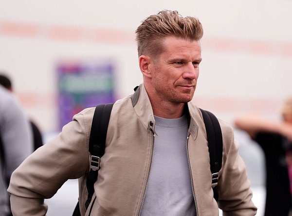 Nico Hülkenberg schaffte es als Dritter in Silverstone auf das Podest. - © Bradley Collyer/PA Wire/dpa