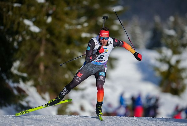 Philipp Nawrath hat derzeit als einziger Deutscher gute Form. - © Georg Hochmuth/APA/dpa