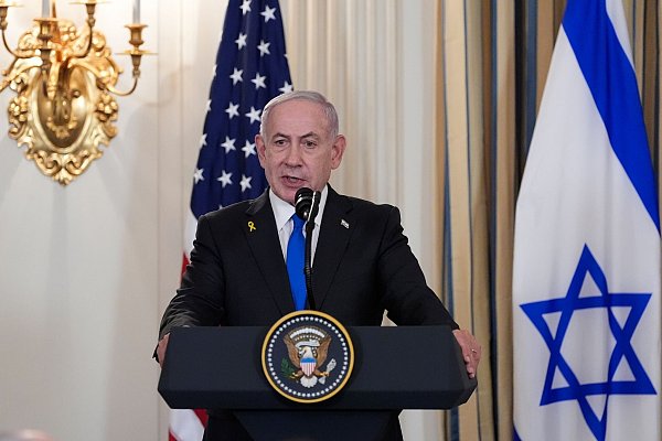 Netanjahu deutet ein Einlenken an. (Archivbild) - © Alex Brandon/AP/dpa