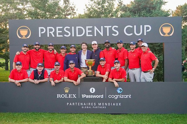 Das US-Team hat zum 13. Mal den Presidents Cup gewonnen. - © Debby Wong/ZUMA Press Wire/dpa