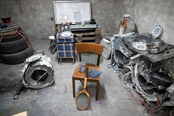 So sieht der Wutraum aus, bevor die Kunden kommen. - © Fabian Strauch/dpa