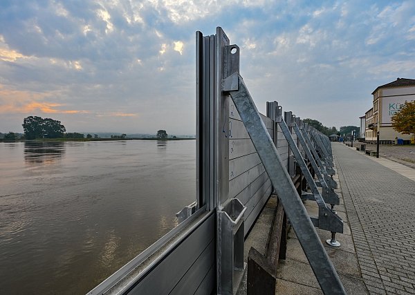 Brandenburg rüstet sich für ein mögliches Hochwasser. - © Patrick Pleul/dpa