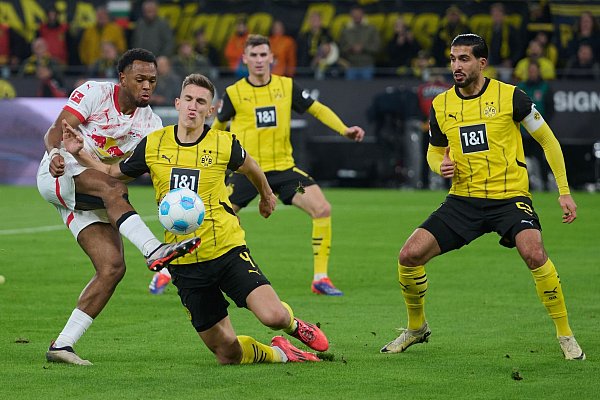 Borussia Dortmund kämpfte und zeigte ein gutes Spiel. - © Bernd Thissen/dpa