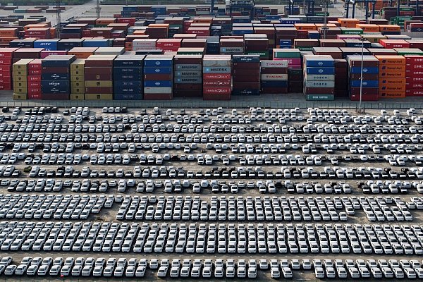 China könnte wegen der Zölle Ausweichmärkte für seine Produkte suchen. - © Uncredited/CHINATOPIX/AP/dpa