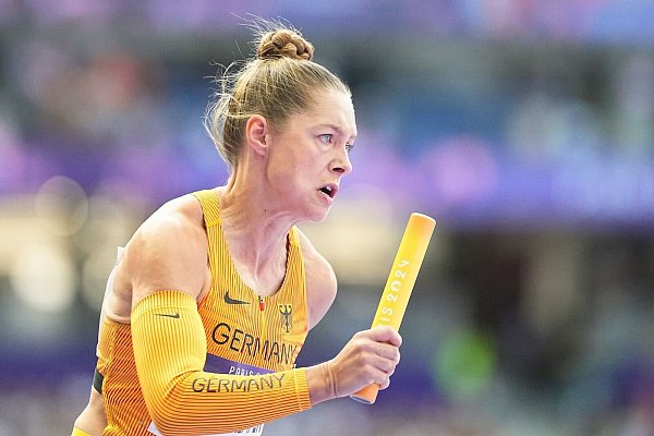 Startet am Sonntag beim Istaf: Sprinterin Gina Lückenkemper. - © Michael Kappeler/dpa