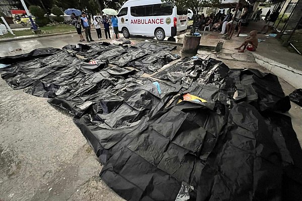 Vor allem in der Provinz Cebu starben viele Menschen. - © Uncredited/AP/dpa