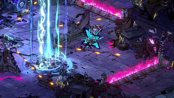 Im schweißtreibenden Actionabenteuer «Reignbreaker» ballert und prügelt sich Heldin Clef durch eine dystopische Festung. - © Studio Fizbin/Thunderful Publish/dpa-tmn
