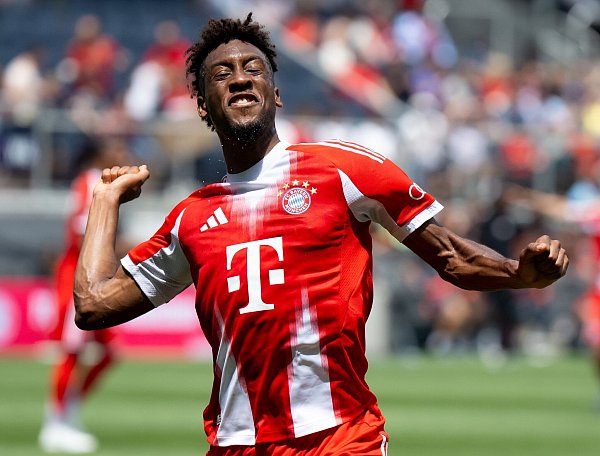 Kingsley Coman traf doppelt. Sein 1:0 geht als Premierentreffer in die Geschichte der reformierten Club-WM ein. - © Sven Hoppe/dpa