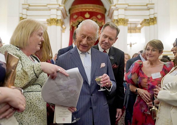 An welcher Form von Krebs Charles leidet, ist nicht bekannt. - © Yui Mok/Pool PA/AP/dpa