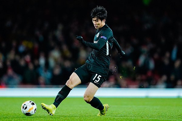 Kamada bescherte der Eintracht einen Sieg bei Arsenal. - © Uwe Anspach/dpa