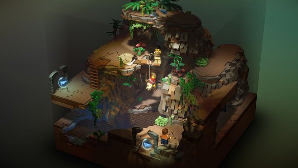 Baut auf, baut auf! Die Hindernisse in «Lego Bricktales» werden schlau um- und überbaut. - © Thunderful Games/dpa-tmn