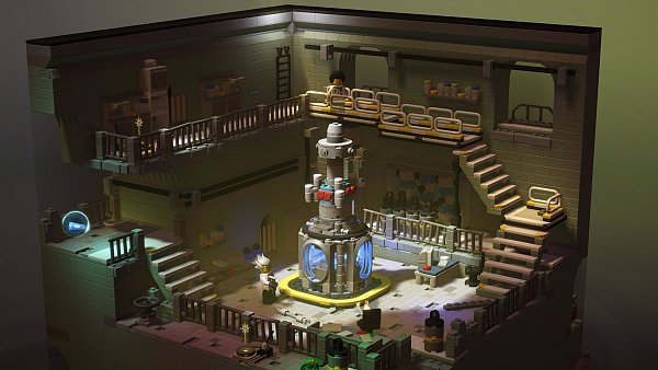 Welches Rätsel wartet wohl hier auf Spielerinnen und Spieler von «Lego Bricktales»? - © Thunderful Games/dpa-tmn