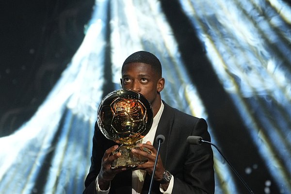 Auch als Persönlichkeit gereift: Ausnahmefußballer Ousmane Dembélé. - © Thibault Camus/AP/dpa