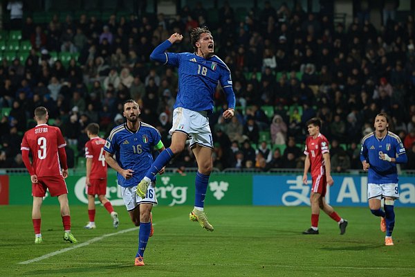 Die Partie gegen die Republik Moldau entschied Italien spät. - © Jonathan Moscrop/CSM via ZUMA Press Wire/dpa