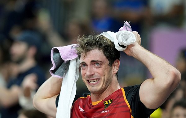 Tobias Krick scheiterte mit Deutschland bei Olympia in Paris nur knapp im Viertelfinale. - © Marcus Brandt/dpa