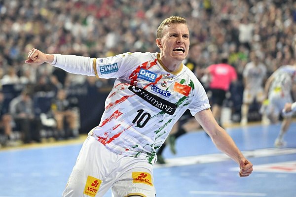 War unermüdlicher Antreiber beim SC Magdeburg: Gisli Kristjansson. - © Marius Becker/dpa