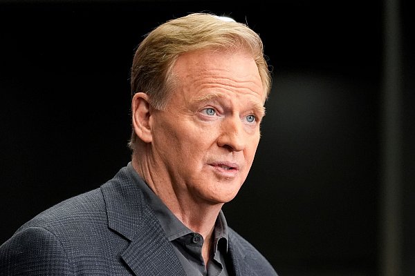 NFL-Boss Roger Goodell freut sich auf Berlin 2025. - © Matt York/AP/dpa