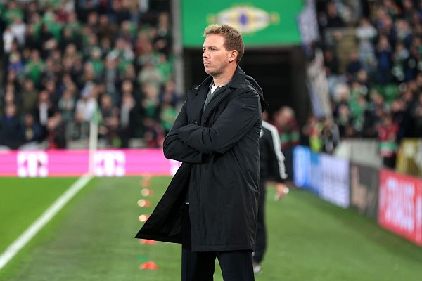 Bundestrainer Julian Nagelsmann äußert sich zur Torwart-Diskussion. - © Liam Mcburney/PA Wire/dpa