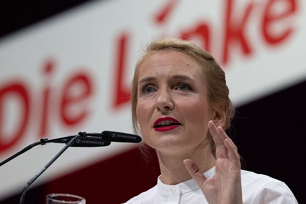 Die neue Linken-Vorsitzende Ines Schwerdtner sieht ein Bedingungsloses Grundeinkommen skeptisch. - © Hendrik Schmidt/dpa