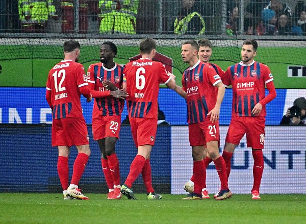 Der FCH gewinnt gegen Kiel. - © Jan-Philipp Strobel/dpa