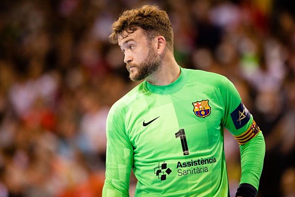 Gonzalo Perez de Vargas spielte erstmals für den THW Kiel. - © Frank Molter/dpa