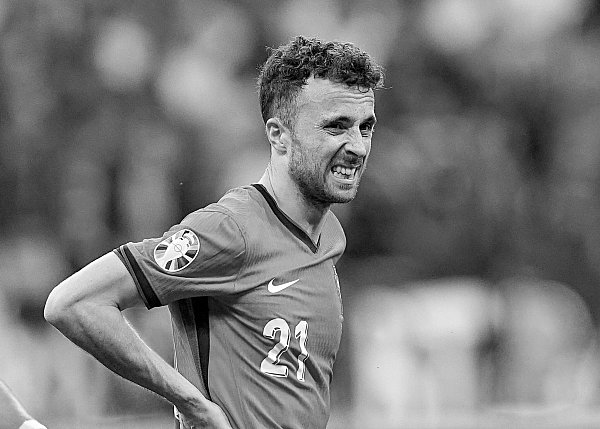 Diogo Jota war auch portugiesischer Nationalspieler. - © Uwe Anspach/dpa