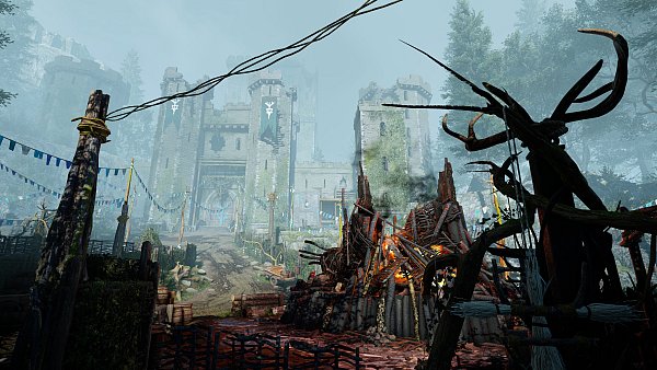 Die Schlossruine gehört zu den zahlreichen wunderschönen Schauplätzen der Welt von „Atomfall“. - © Rebellion