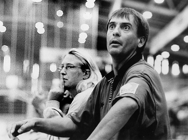 Das war 1999: Steffi Böhnisch ist die Frau hinter Trainer Max Rittersberger. - © W. Rudolf