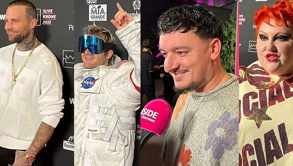 Kontra K, Ski Aggu, Montez und Beth Ditto waren bei der Verleihung 2023 im Lokschuppen in Bielefeld dabei. | © Jan Husmann - © Jan Husmann