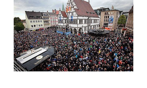 SC Paderborn macht 

Bundesliga-Aufstieg perfekt - © SC Paderborn
