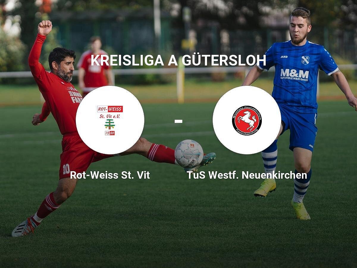 Heimniederlage in der St.Viter Alm, Kleestrasse - Rot-Weiss St. Vit ergibt sich dem TuS Westf. Neuenkirchen