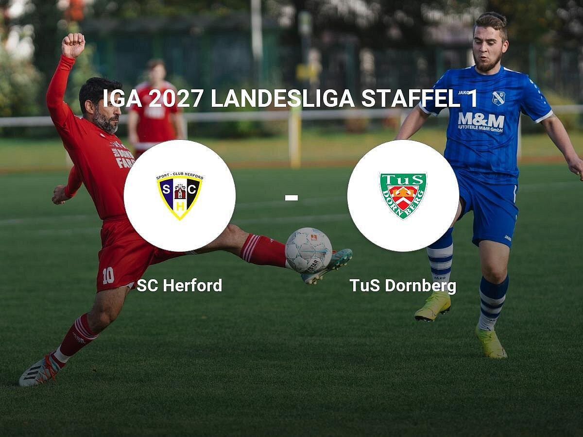 Heimniederlage im Stadion Hauptspielfeld - SC Herford unterliegt gegen TuS Dornberg