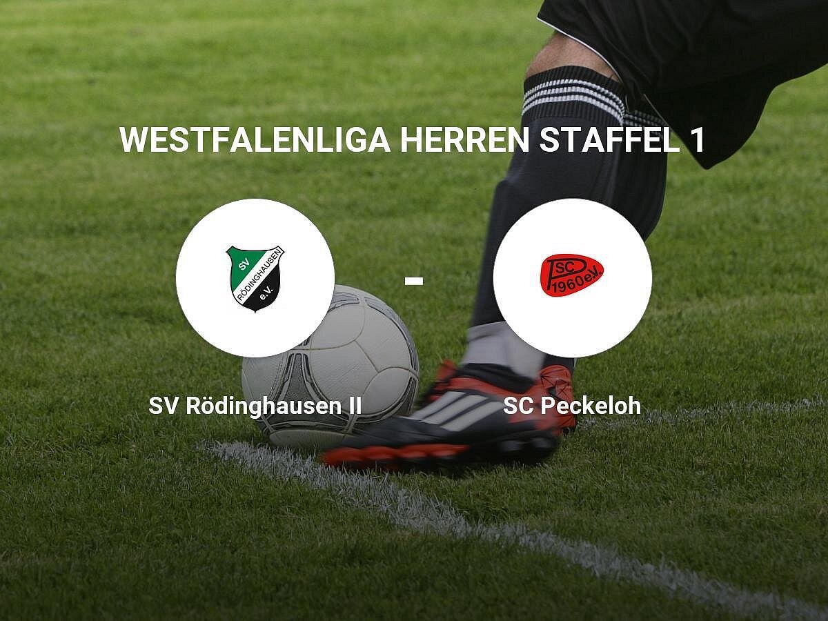 SC Peckeloh sichert sich knappen Erfolg gegen SV Rödinghausen II