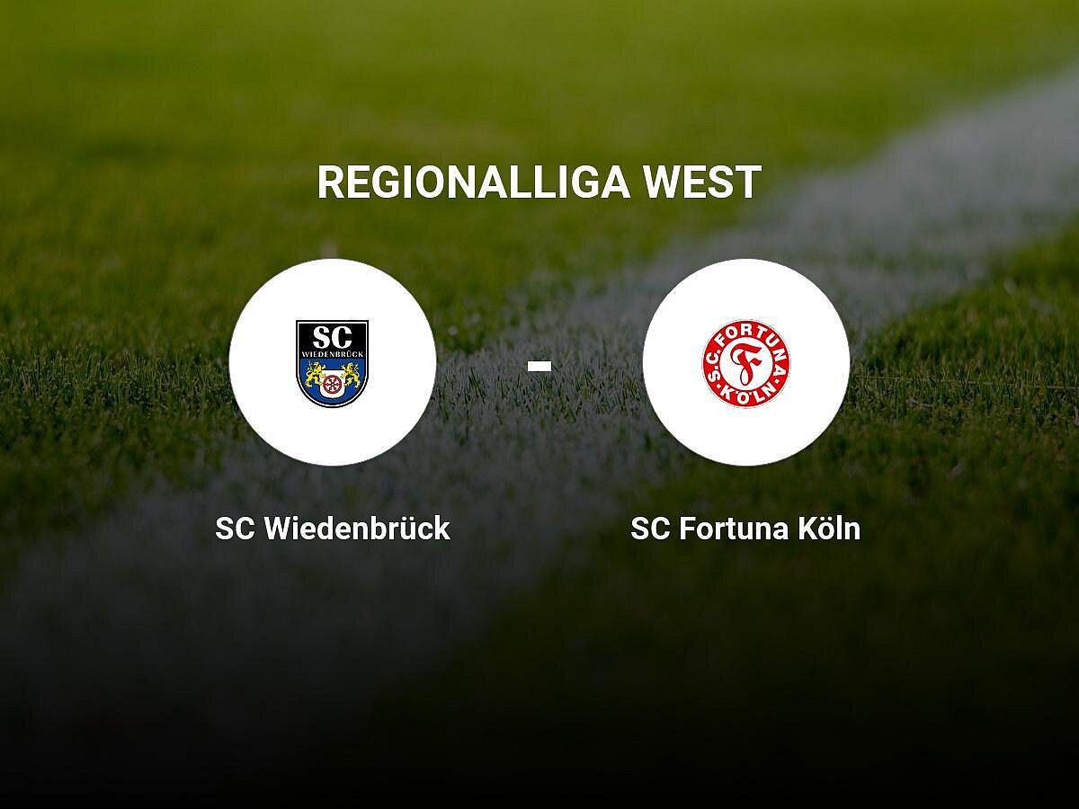 SC Fortuna Köln unterliegt gegen SC Wiedenbrück
