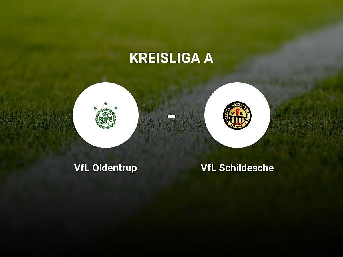 Heimniederlage auf dem Sportplatz Oldentrup - VfL Oldentrup unterliegt gegen VfL Schildesche