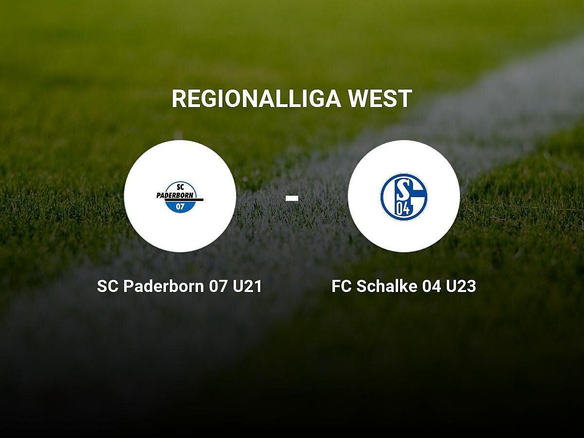 SC Paderborn 07 U21 bietet FC Schalke 04 U23 Paroli