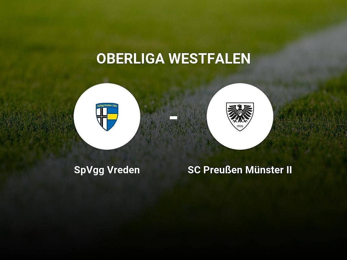 SC Preußen Münster II zieht den Kürzeren gegen SpVgg Vreden