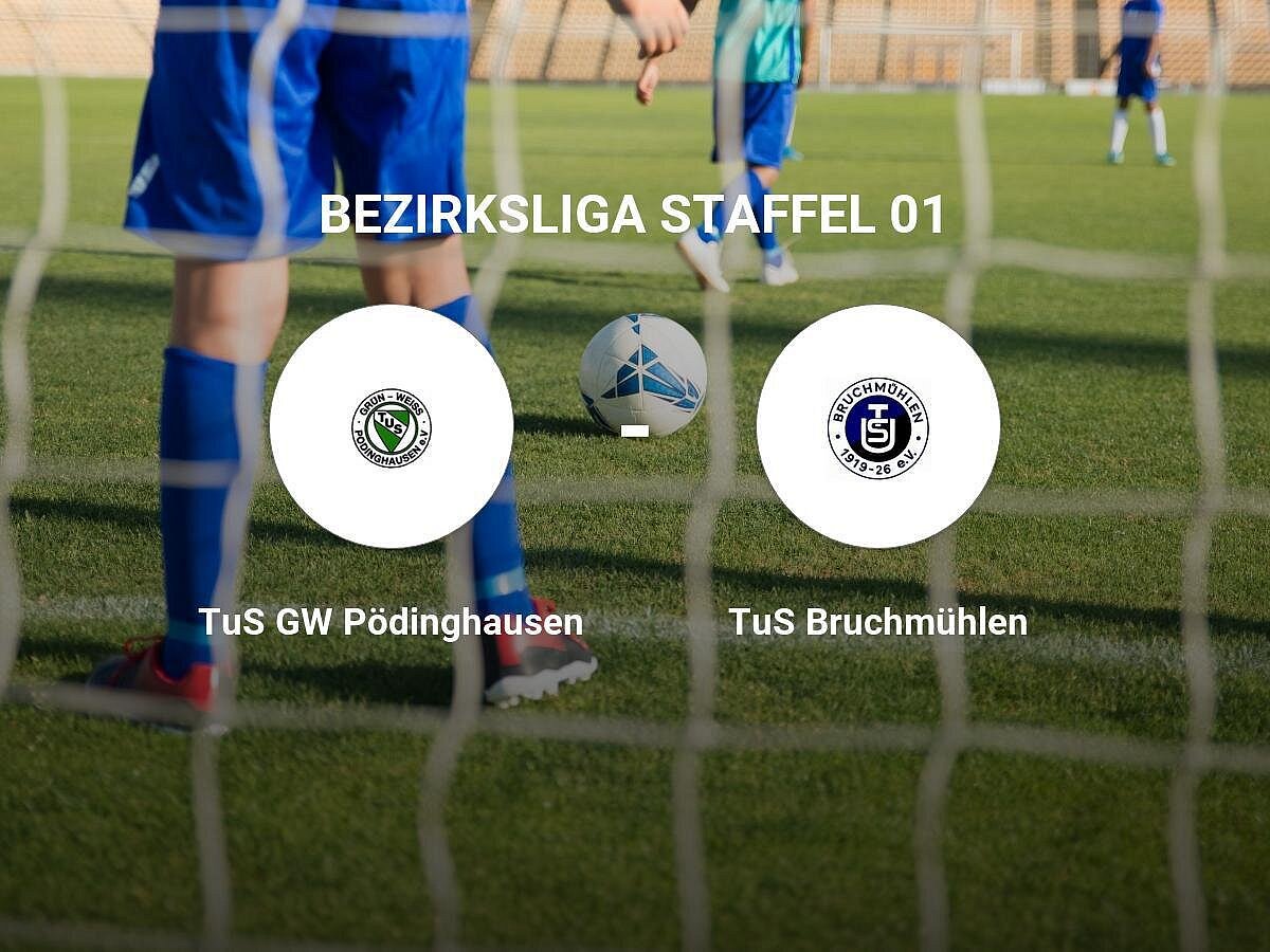 TuS Bruchmühlen geht gegen TuS GW Pödinghausen unter