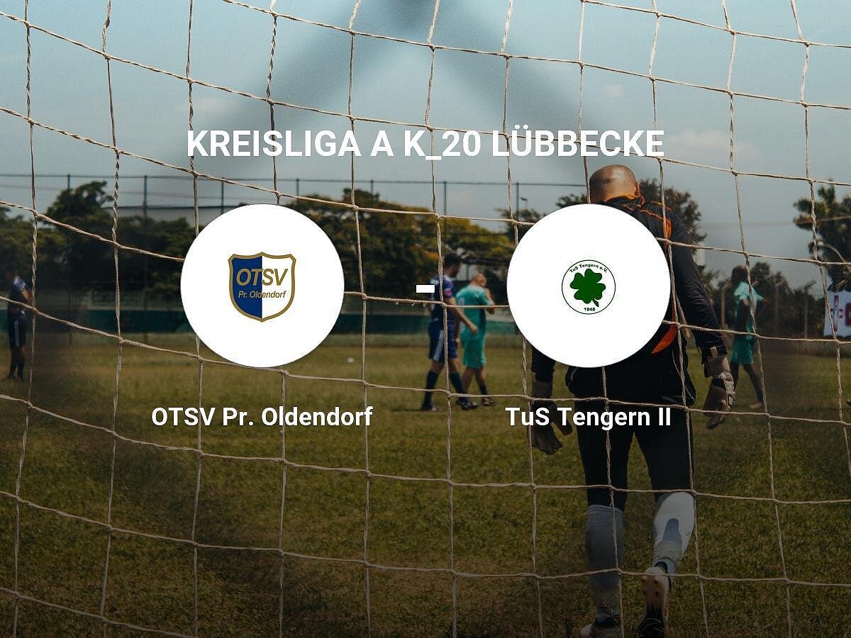 Knappes Unterliegen für TuS Tengern II gegen OTSV Pr. Oldendorf