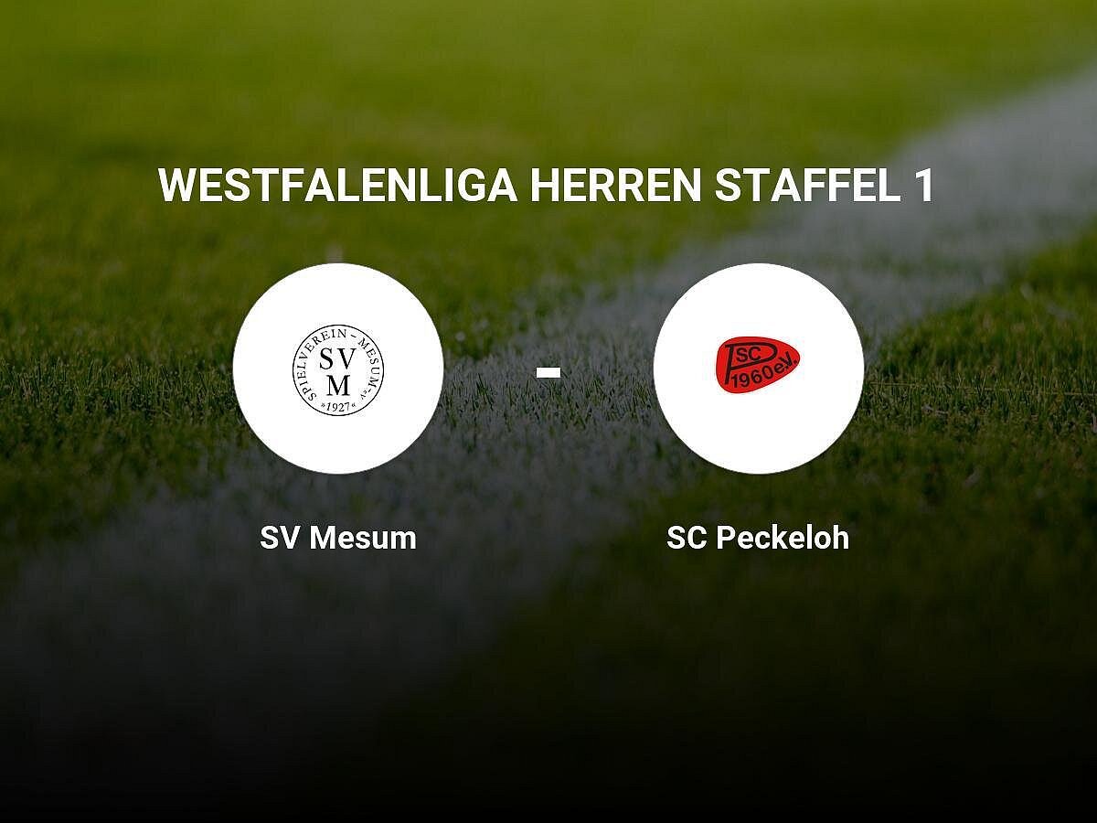 SV Mesum verliert gegen SC Peckeloh