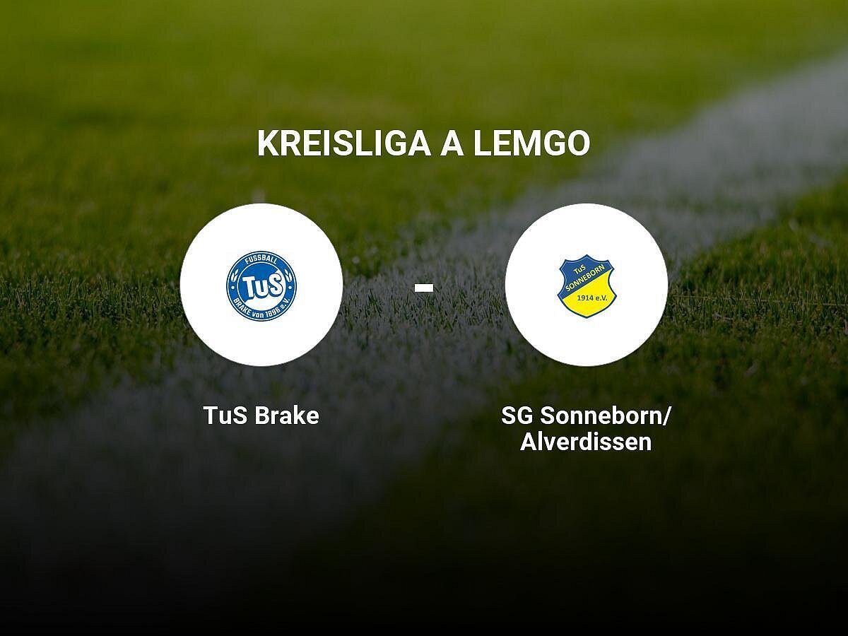 SG Sonneborn/Alverdissen um Längen schlechter als TuS Brake