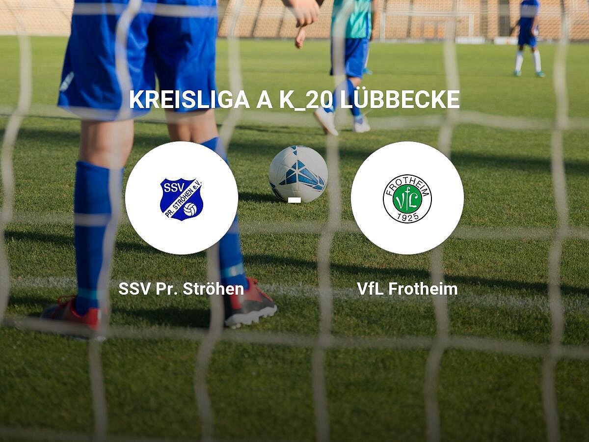 SSV Pr. Ströhen im Duell gegen VfL Frotheim um Längen besser