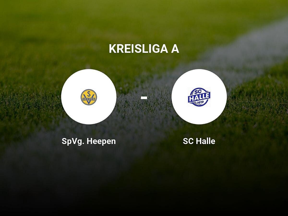SpVg. Heepen gegen SC Halle trennen sich unentschieden